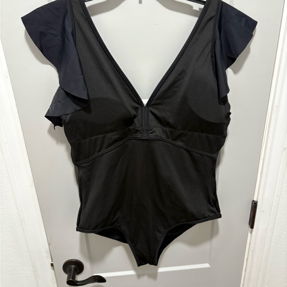 Elegant Black Women's Swim Suit